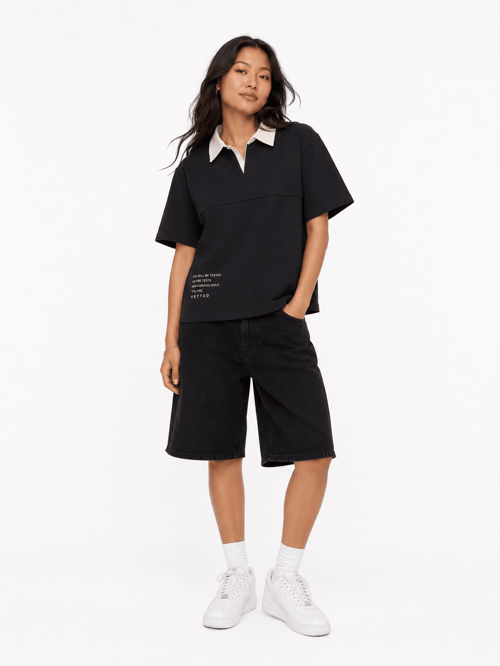 VETTED TRUISM NOIR POLO