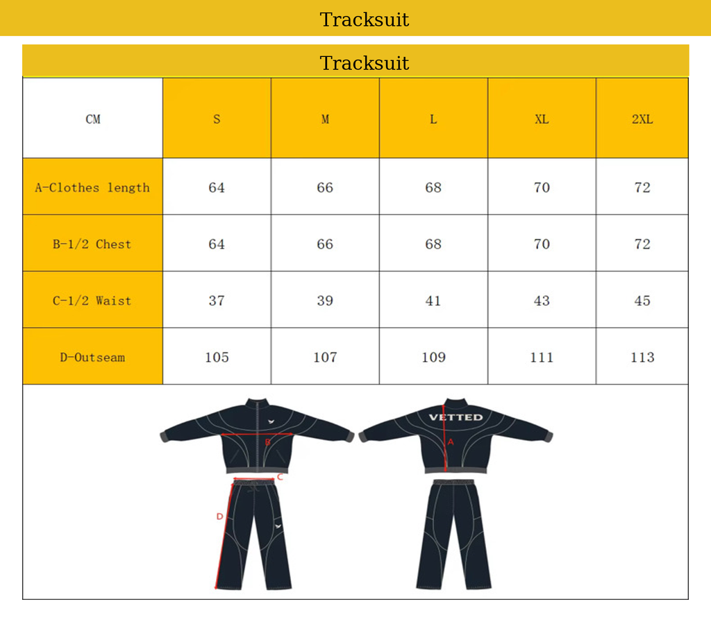 VETTED TRACKSUIT - Cypher Blue