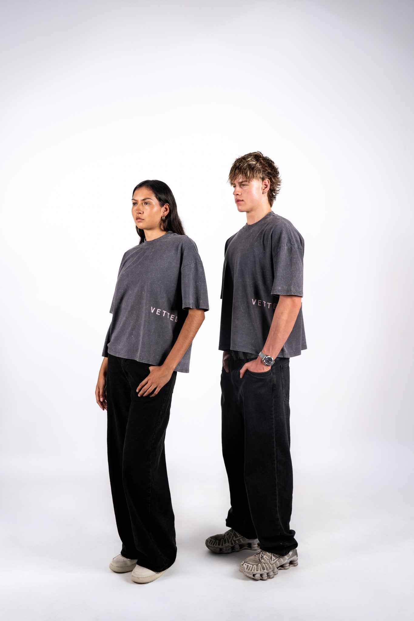 VETTED DOVE GREY TEE