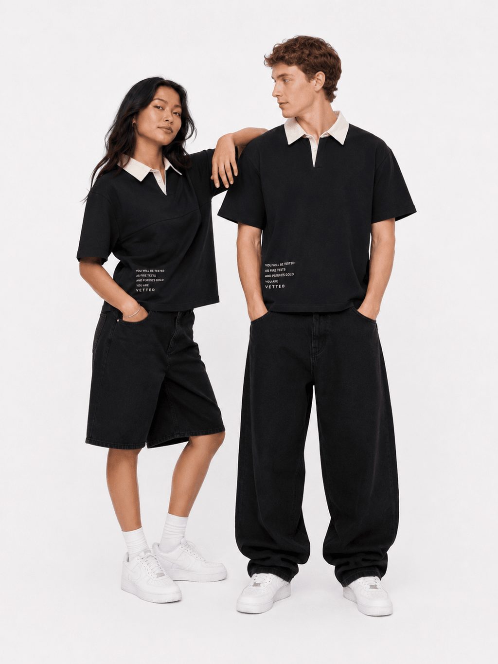 VETTED TRUISM NOIR POLO