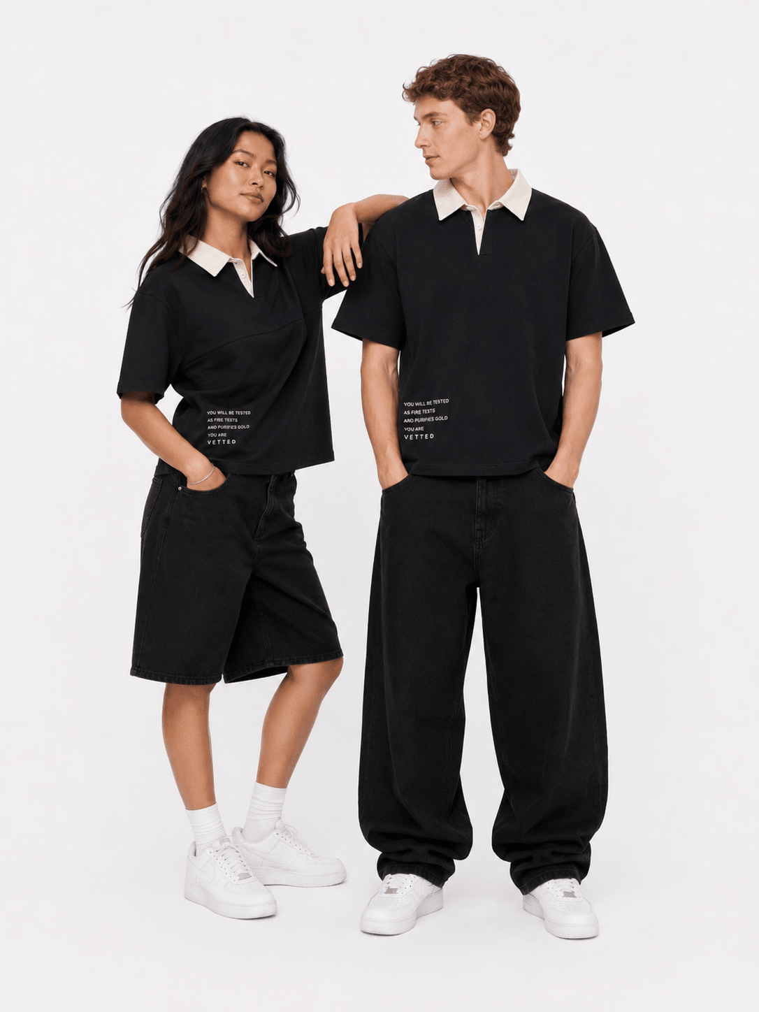 VETTED TRUISM NOIR POLO