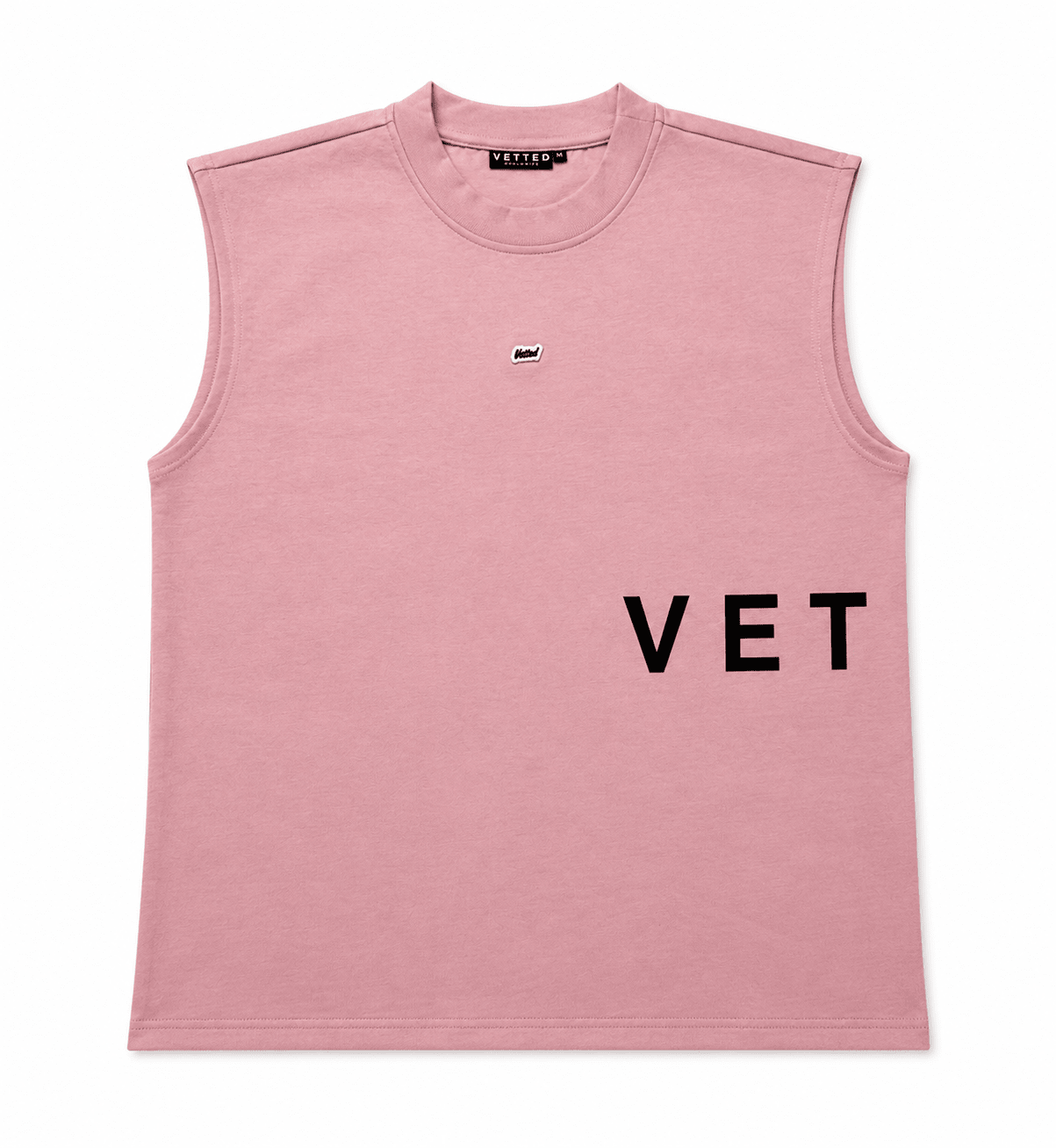 VETTED ATHLETIC TELL'EM TANK PUNCH PINK