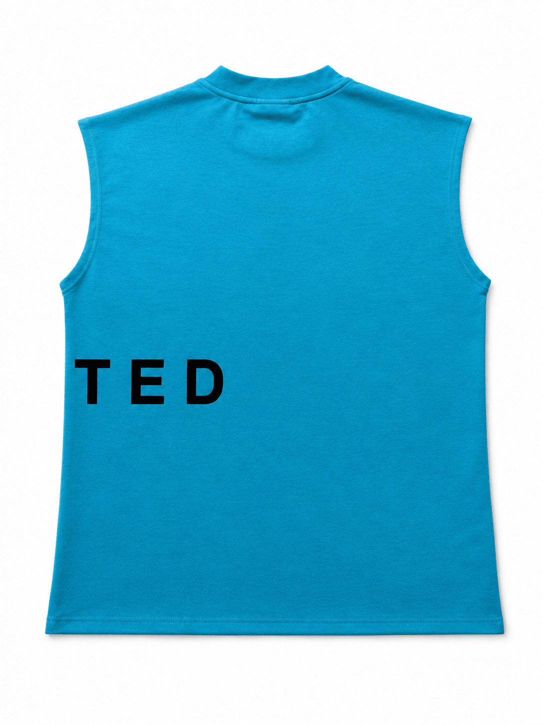VETTED ATHLETIC TELL'EM TANK AZURE BLUE