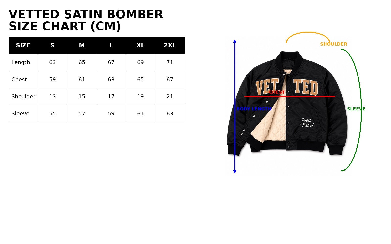 Vetted Midnight Bomber Jacket