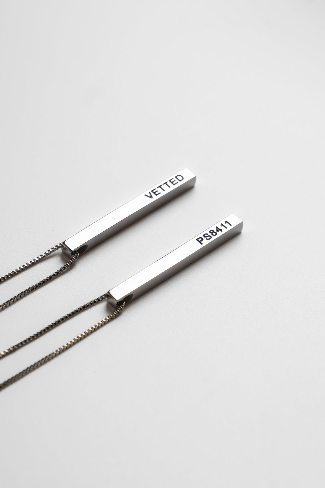 VETTED PENDANT & CHAIN
