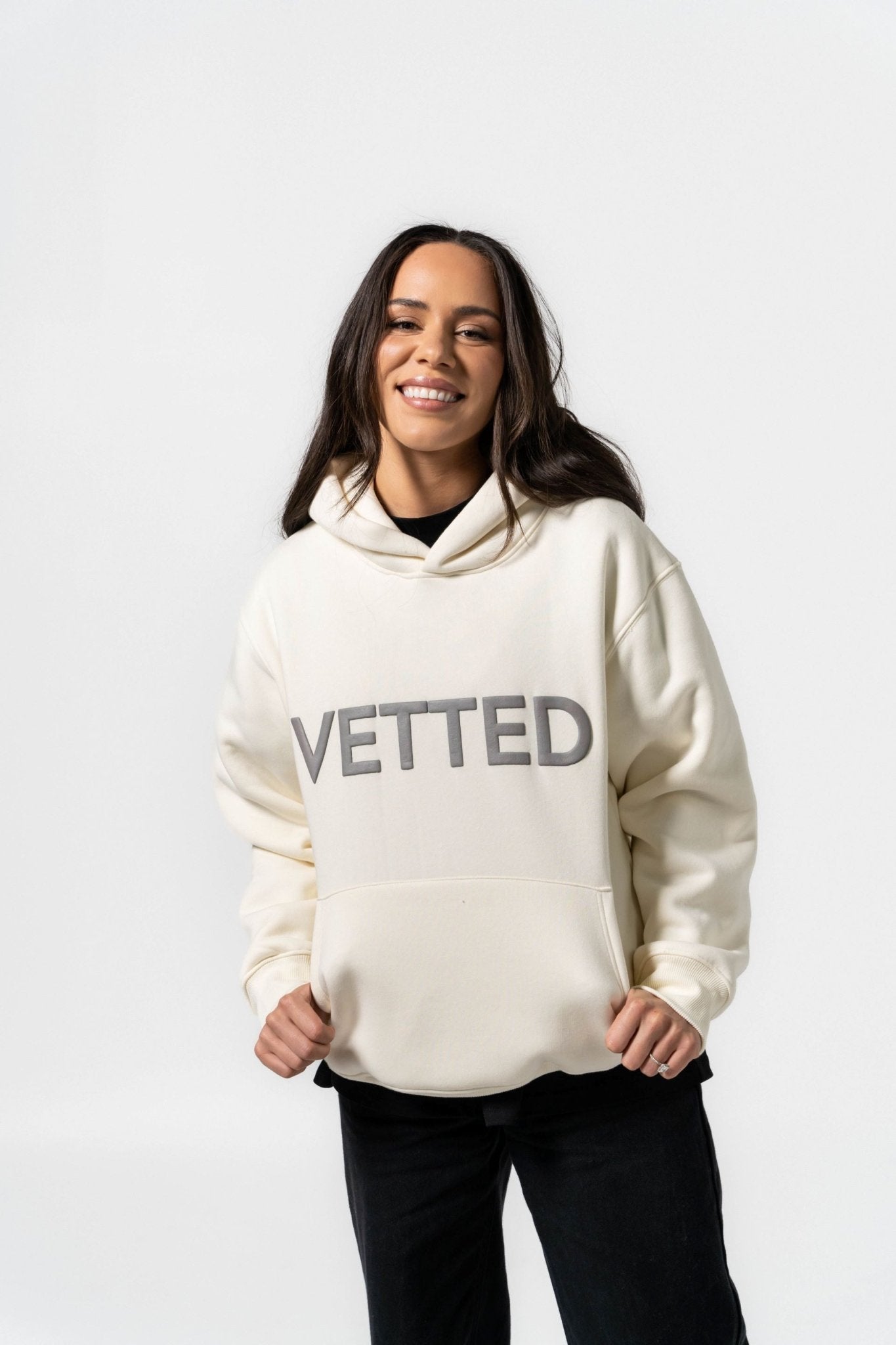 VETTED Polar Fleece Unisex Hoodie 'Citron Fade'