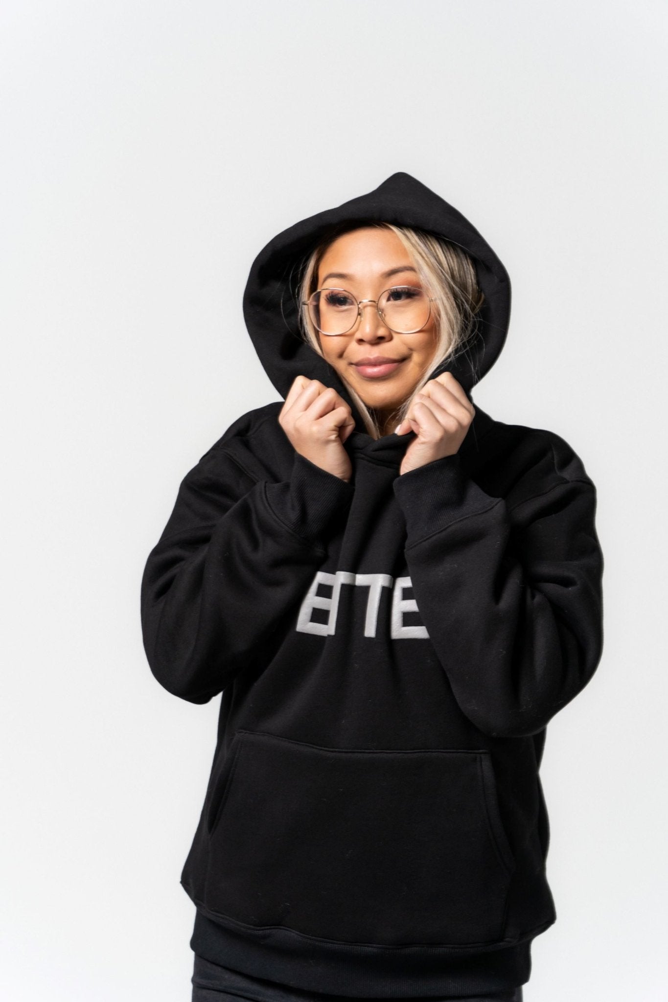 VETTED Polar Fleece Unisex Hoodie 'Onyx'