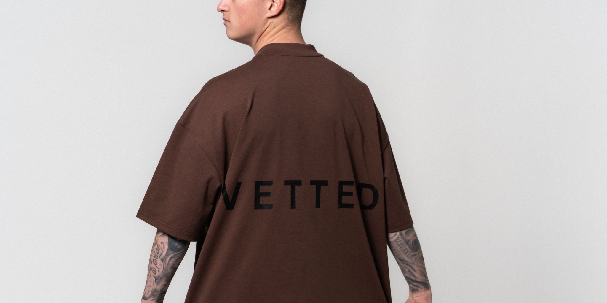 VETTED Truism Unisex Tee 'Memphis Brown'