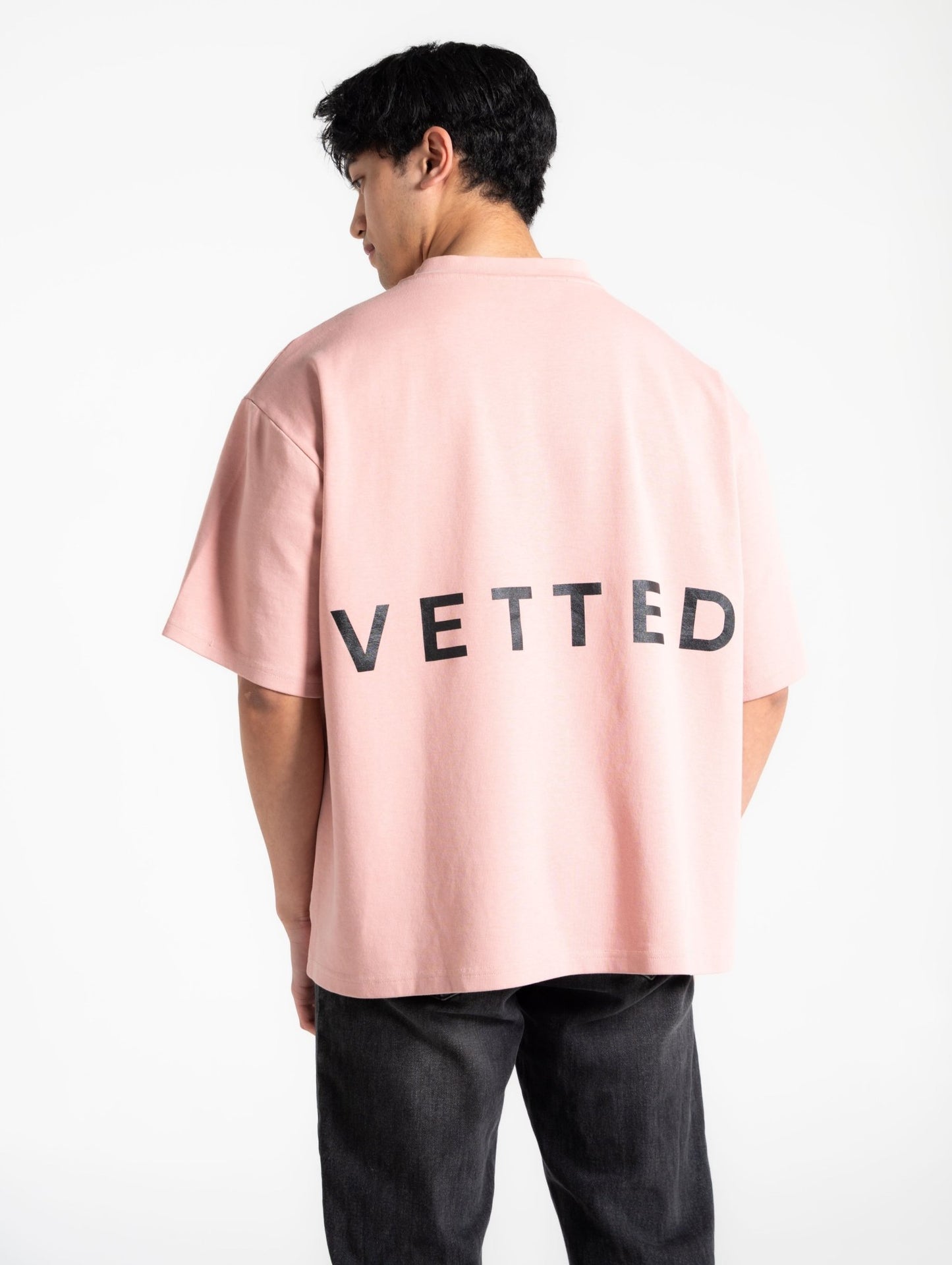 VETTED ATHLETIC TELL'EM TEE PUNCH PINK