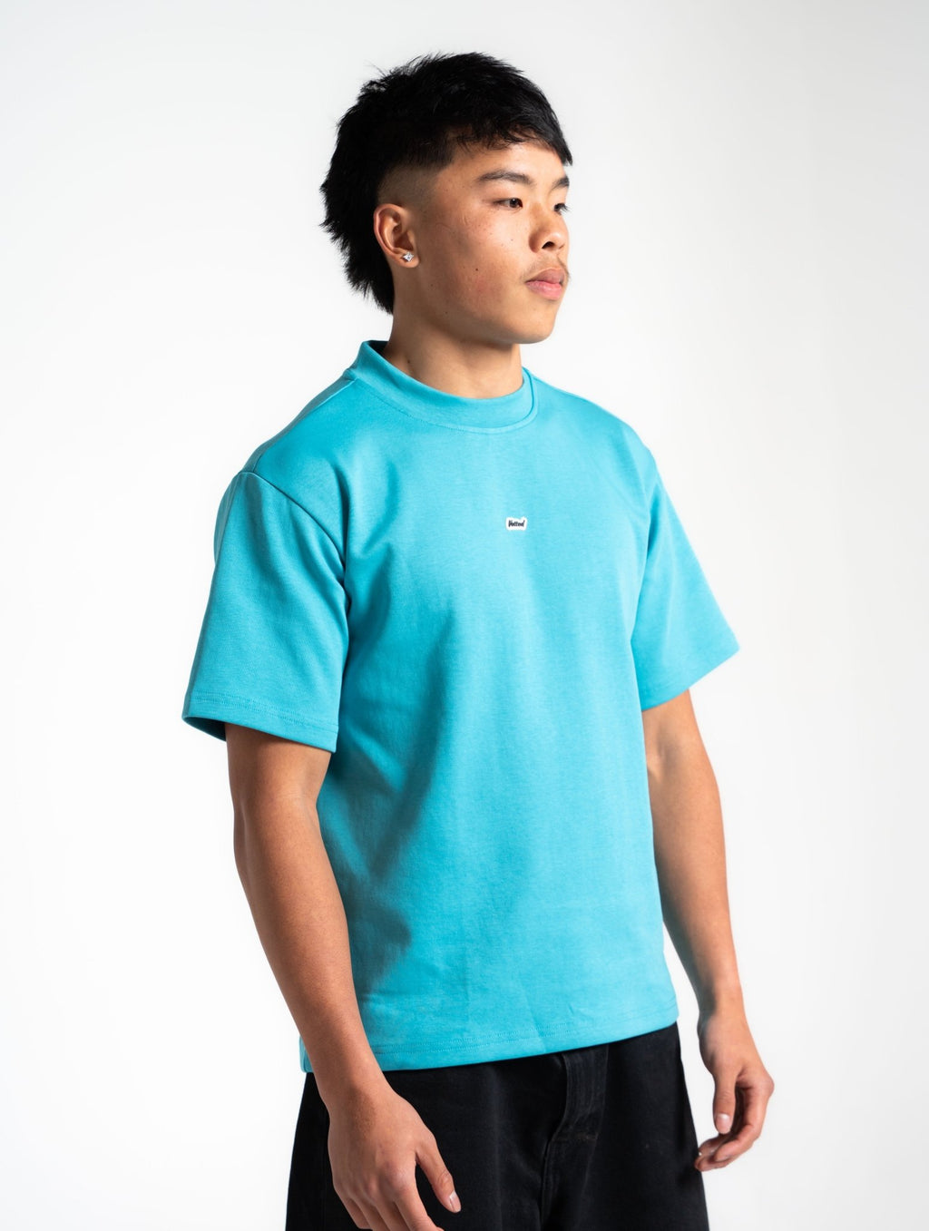 VETTED ATHLETIC TELL'EM TEE AZURE BLUE
