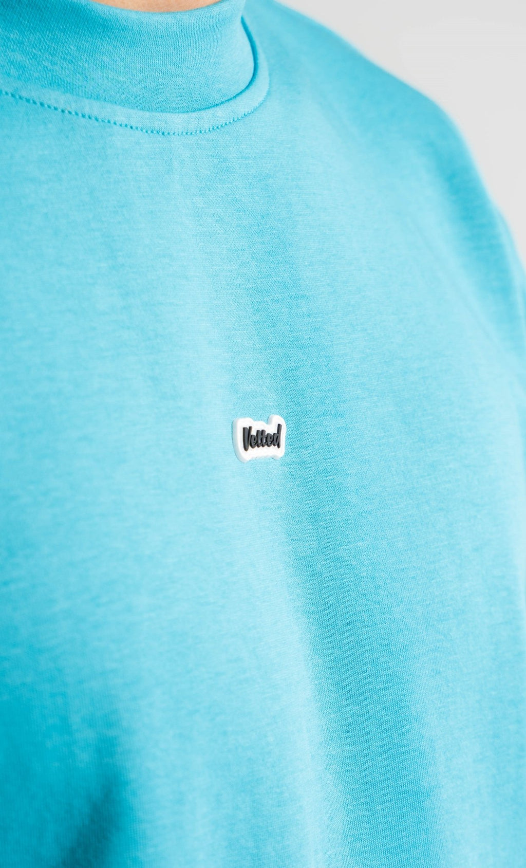 VETTED ATHLETIC TELL'EM TEE AZURE BLUE