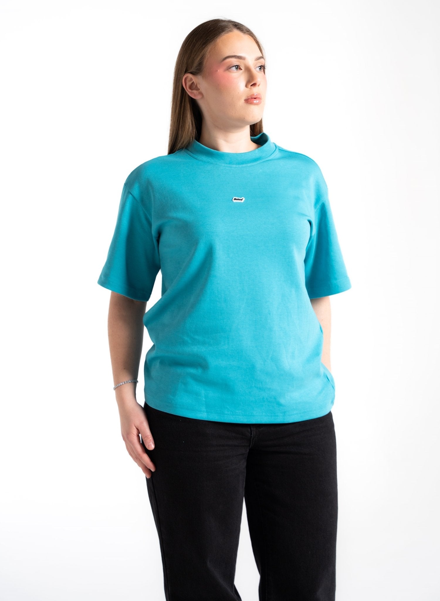 VETTED ATHLETIC TELL'EM TEE AZURE BLUE