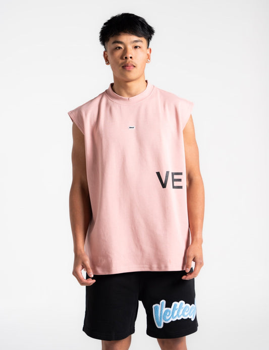 VETTED ATHLETIC TELL'EM TANK PUNCH PINK