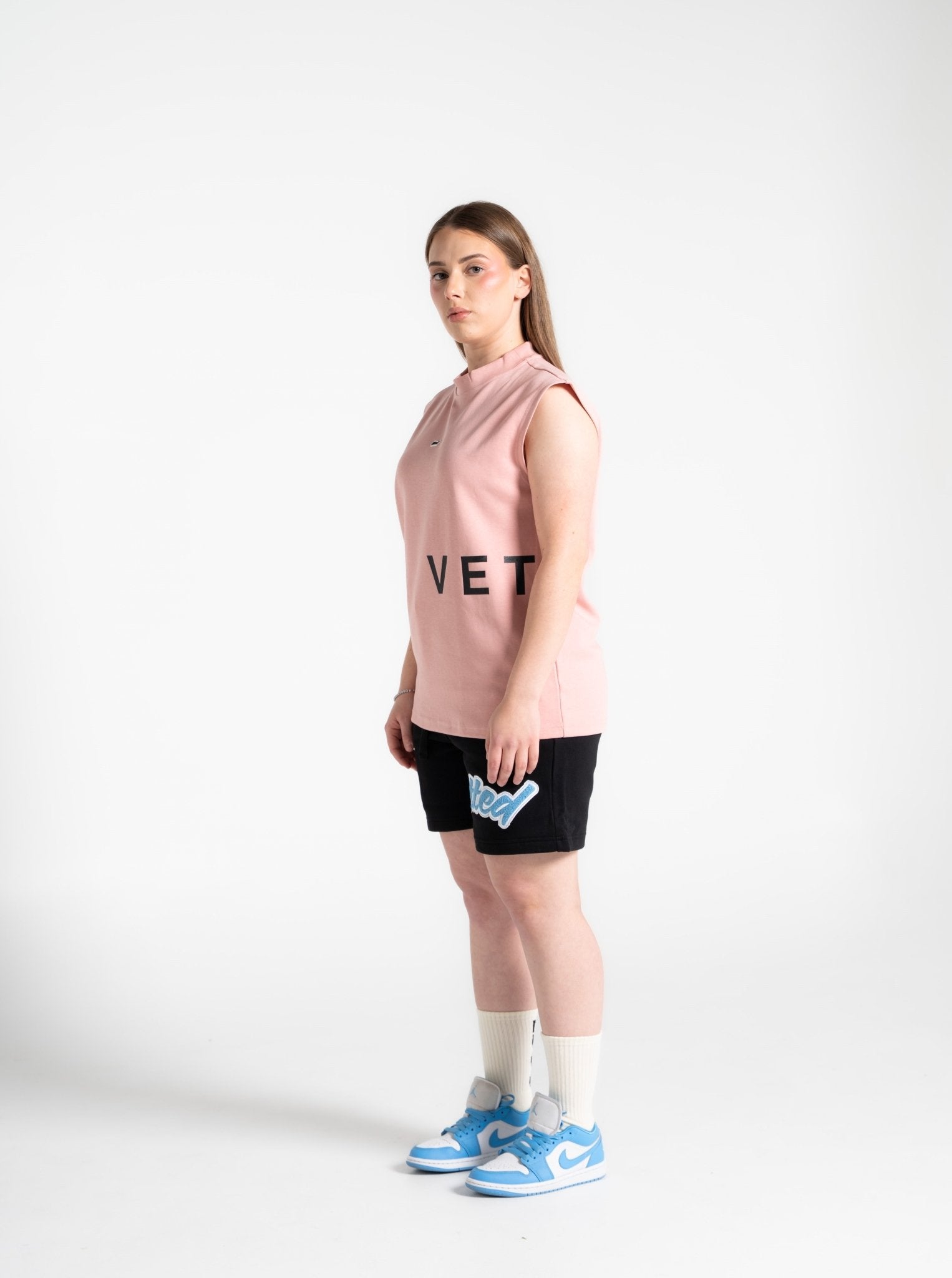 VETTED ATHLETIC TELL'EM TANK PUNCH PINK