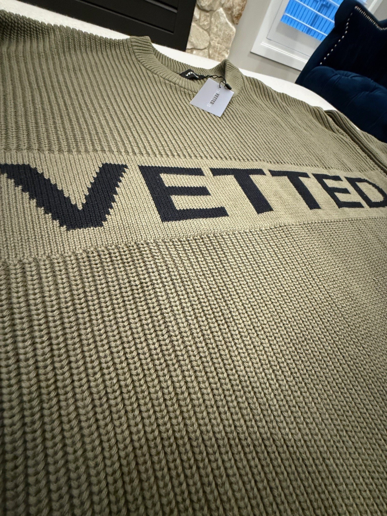VETTED KNITTED SWEATER