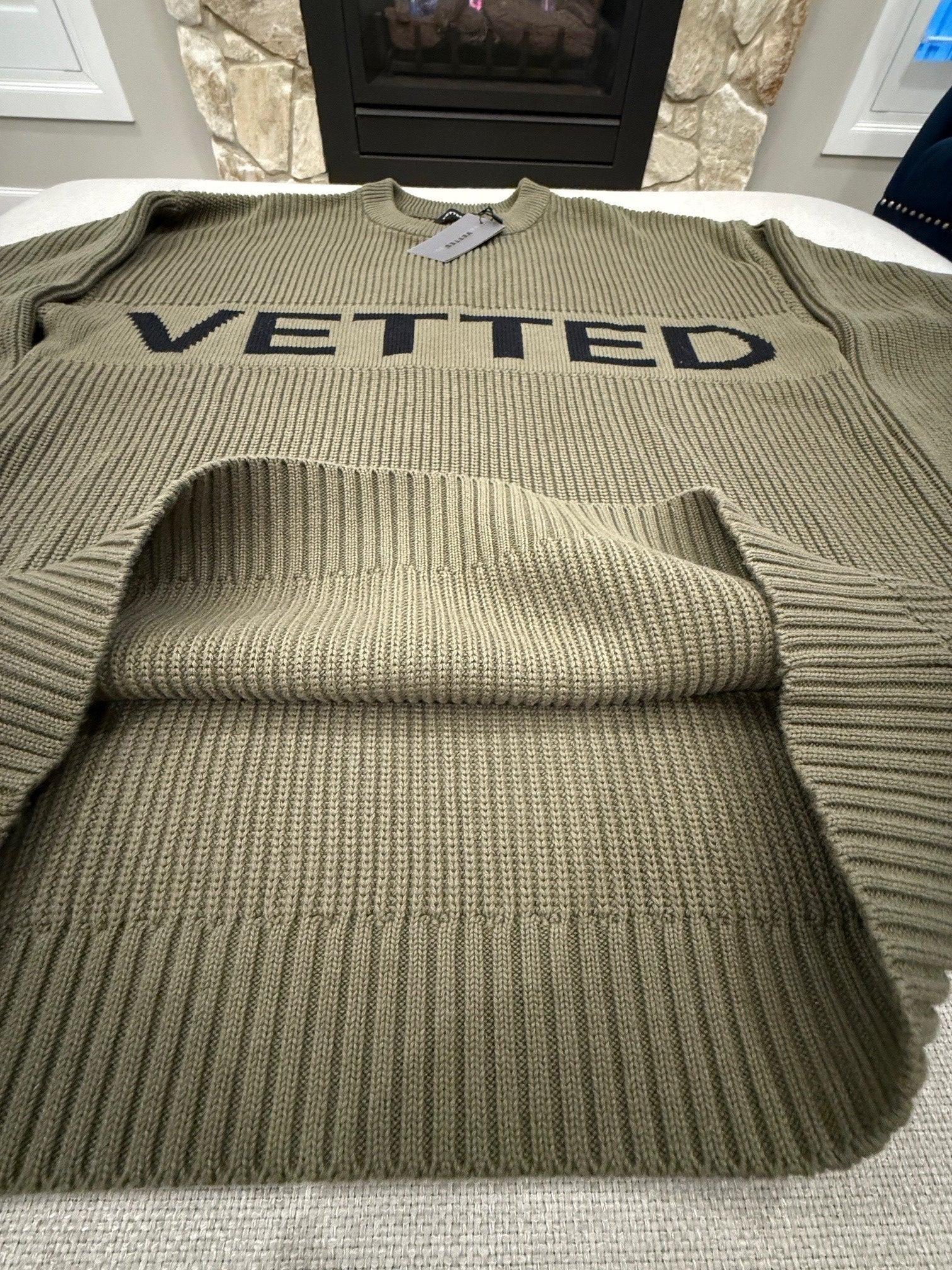 VETTED KNITTED SWEATER